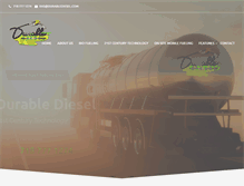 Tablet Screenshot of durablediesel.com